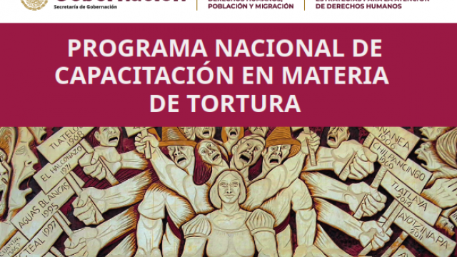 Programa Nacional de Capacitación en Materia de Tortura 2025