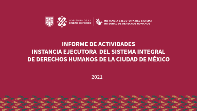 Informe de Actividades IESIDH 2021