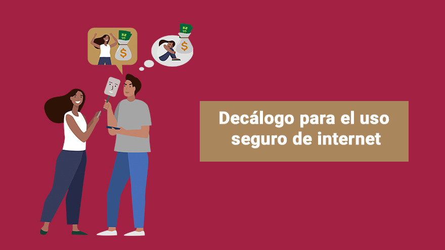 Decálogo para el uso seguro de internet
